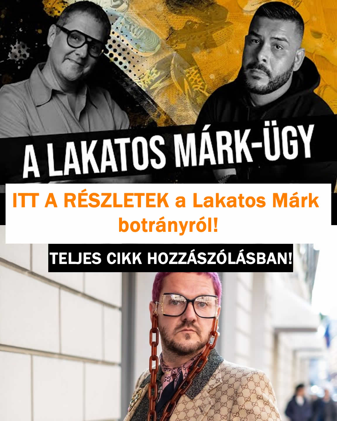 ITT A RÉSZLETEK a Lakatos Márk botrányról!