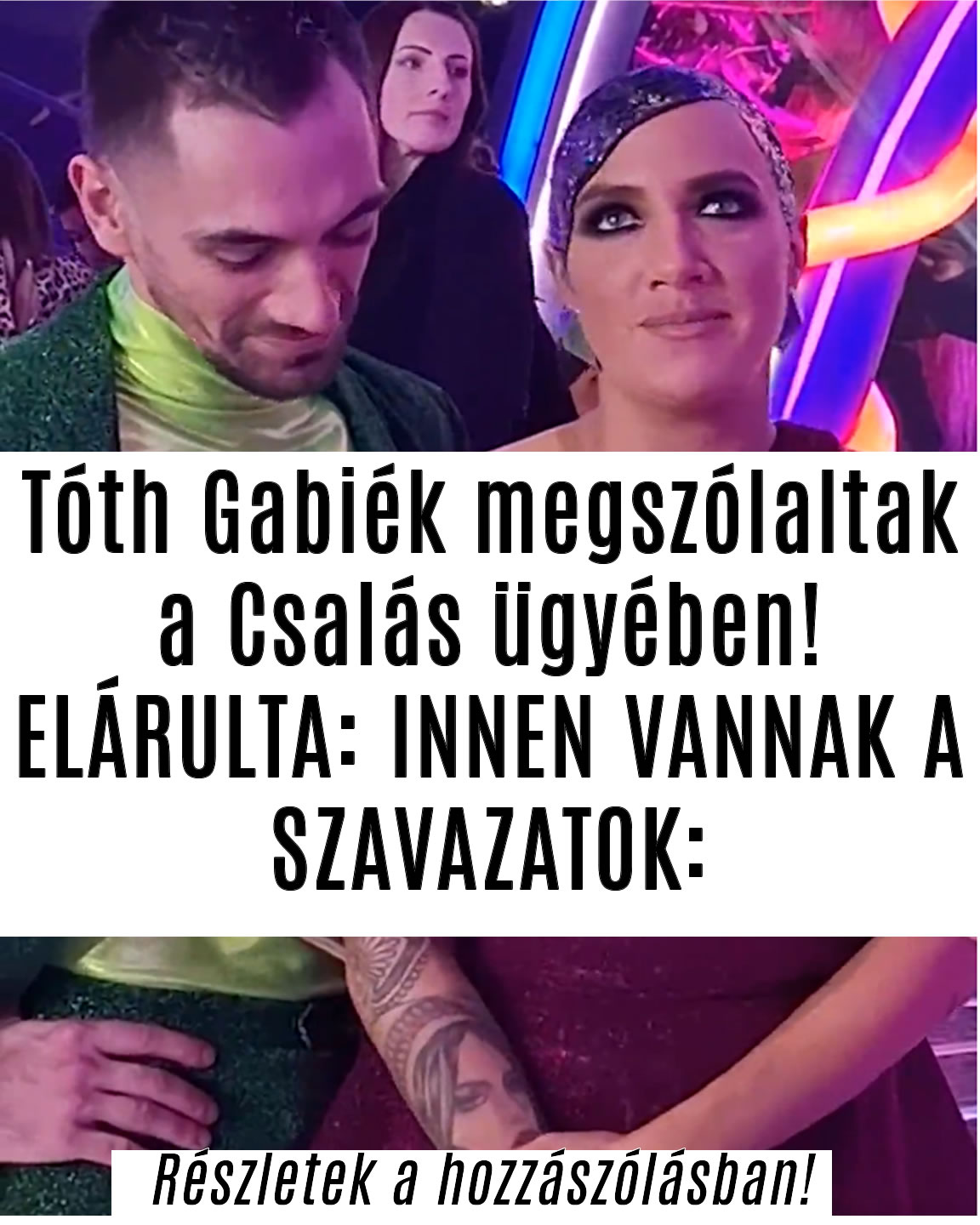 Tóth Gabiék megszólaltak a Csalás ügyében!