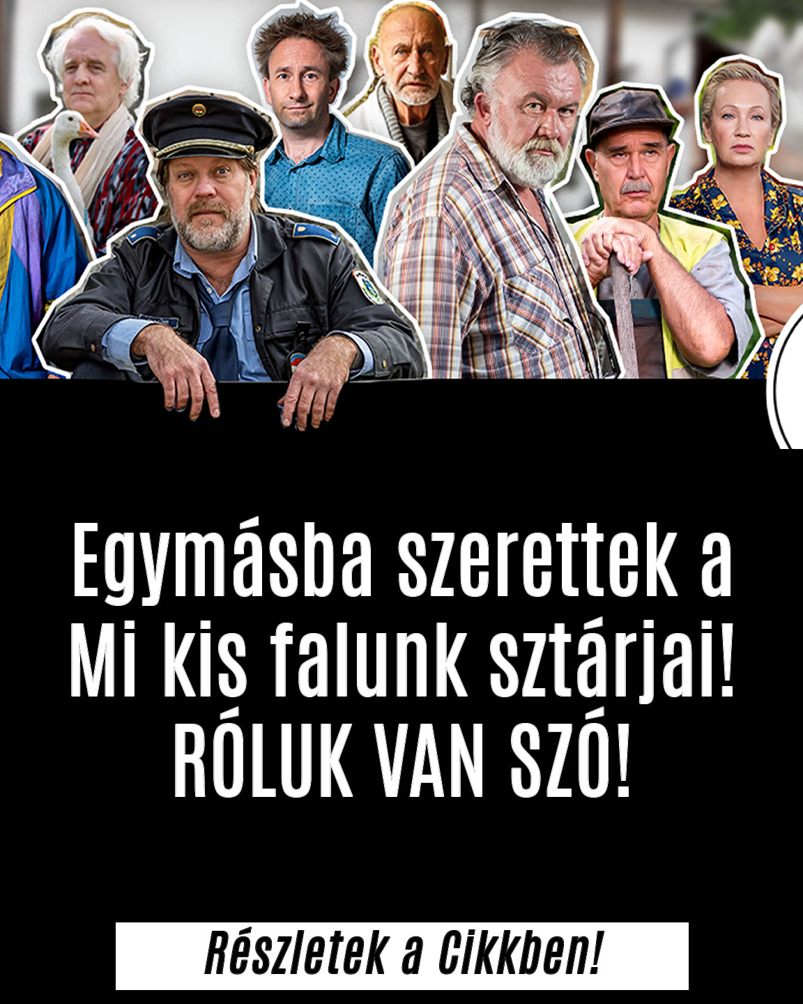 Egymásba szerettek a Mi kis falunk sztárjai! RÓLUK VAN SZÓ!