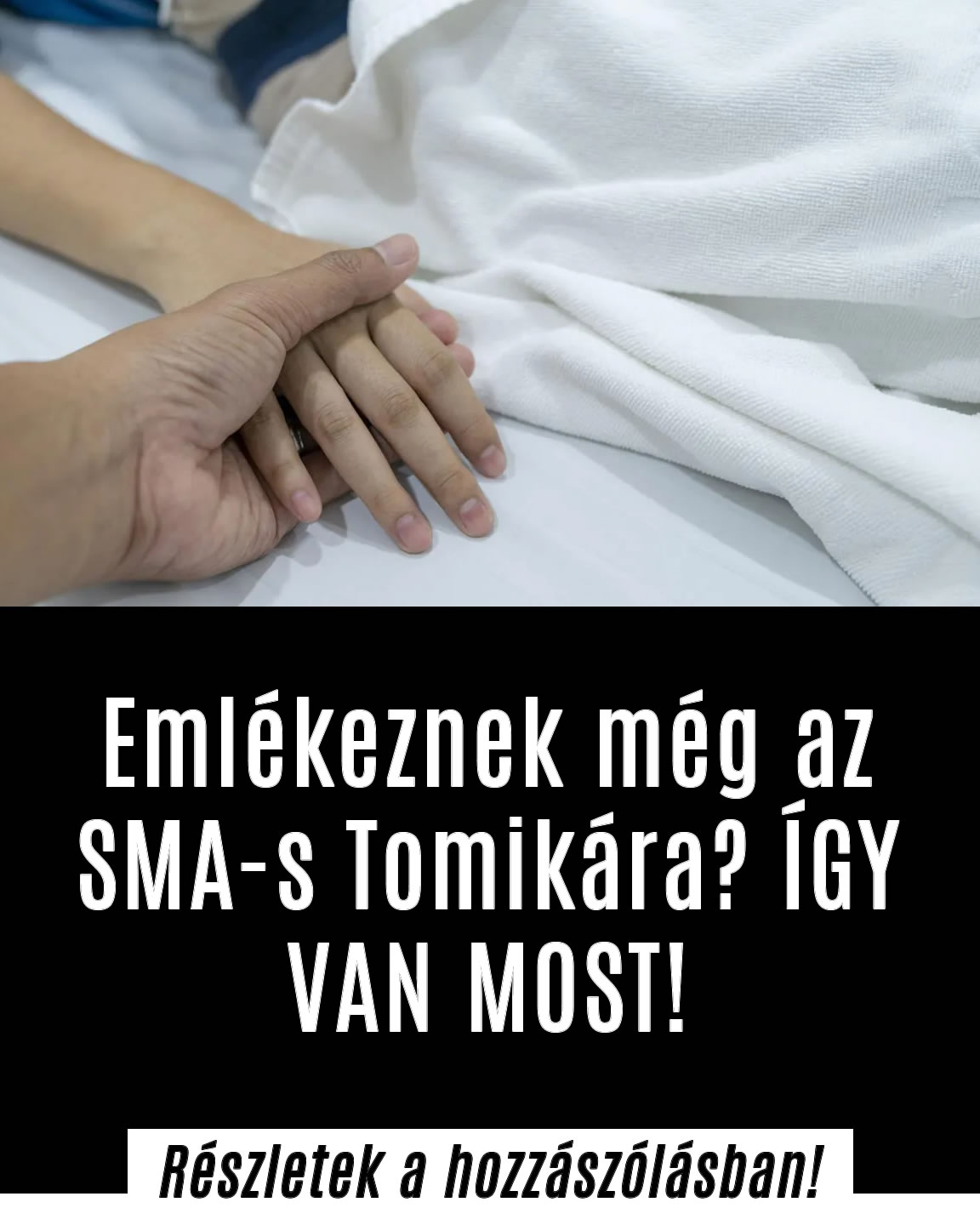 Emlékeznek még az SMA-s Tomikára? ÍGY VAN MOST!