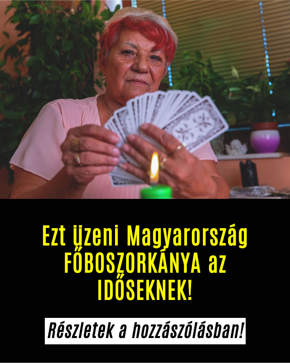 Ezt üzeni Magyarország FŐBOSZORKÁNYA az IDŐSEKNEK!