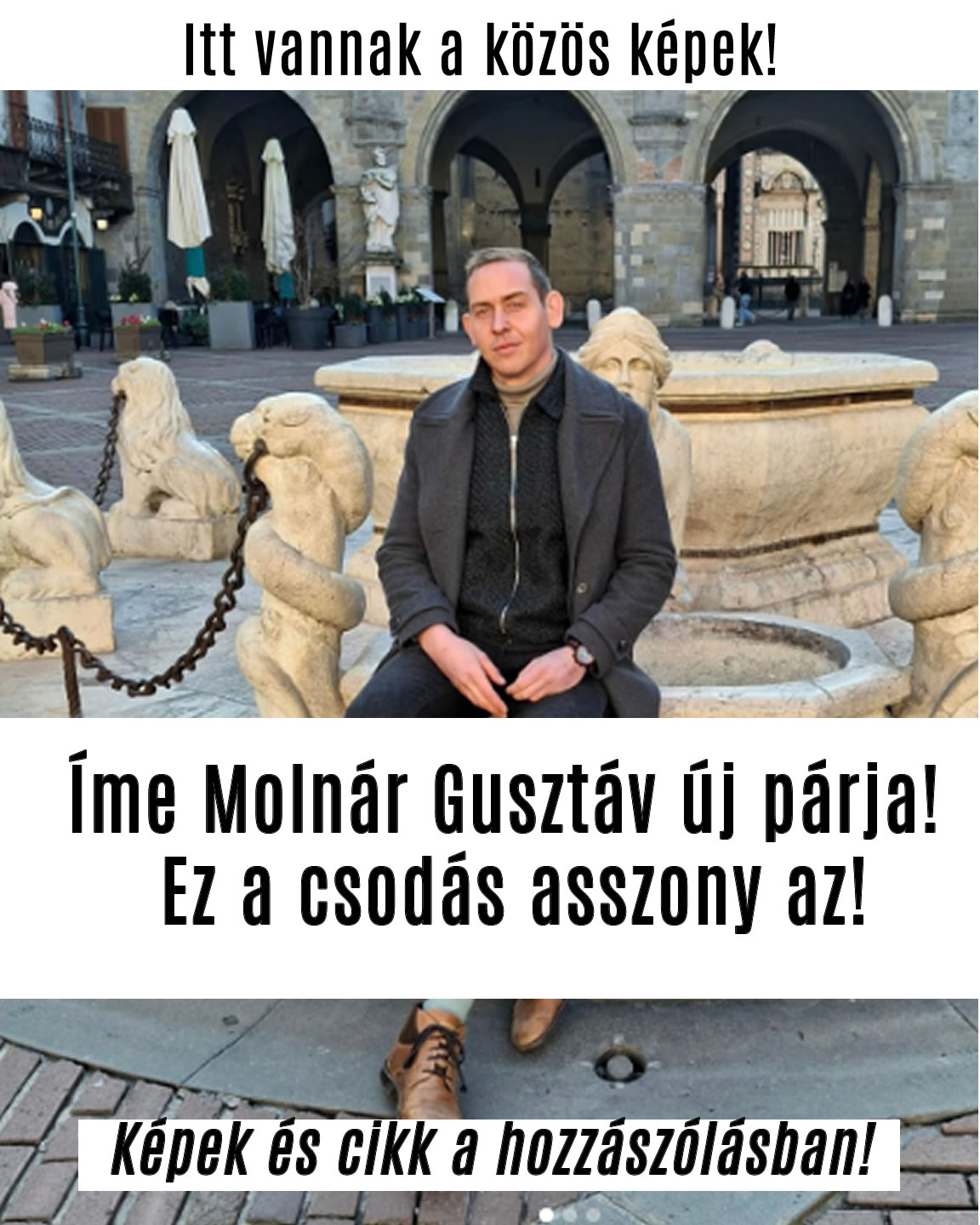 Íme Molnár Gusztáv új párja! Ez a csodás asszony az!