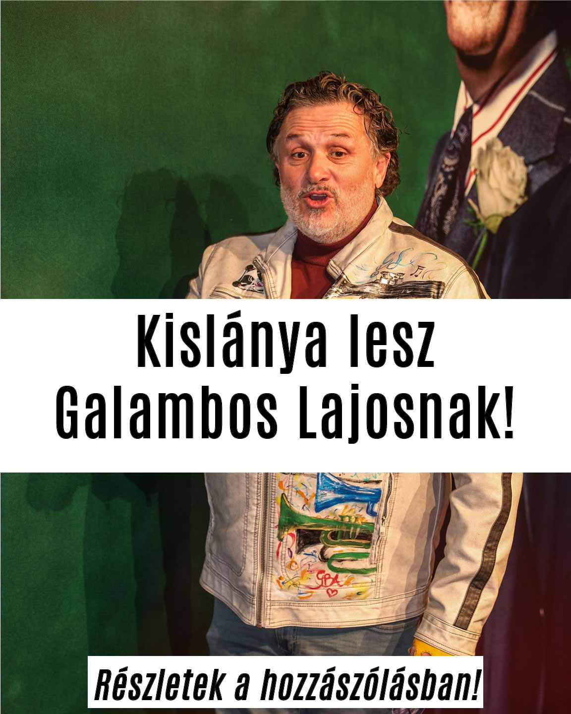 Kislánya lesz Galambos Lajosnak!