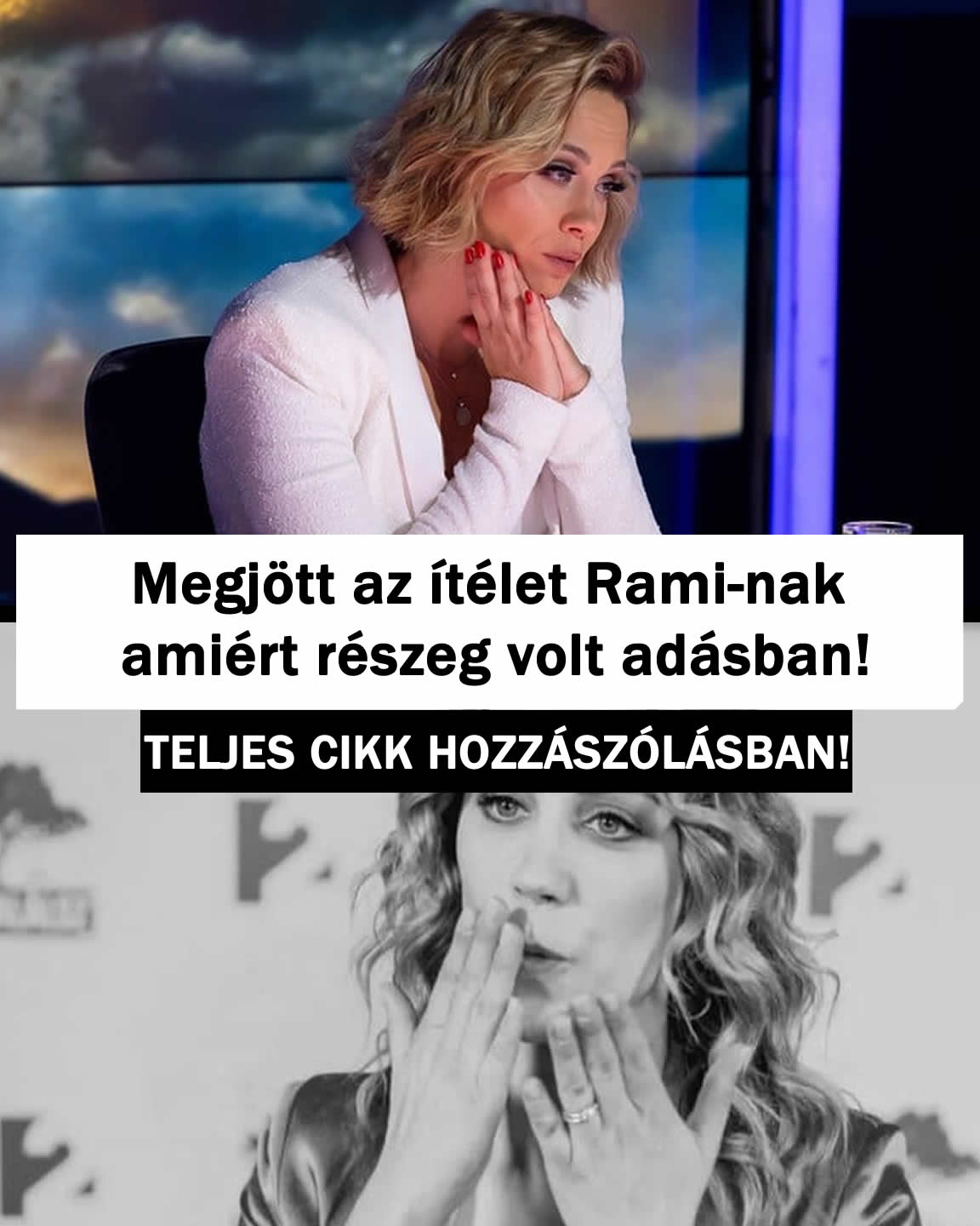 Megjött az ítélet Rami-nak amiért részeg volt adásban!