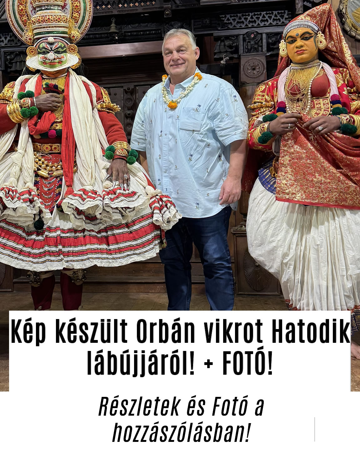 Kép készült Orbán Viktor HATODIK lábújjáról! + FOTÓ!