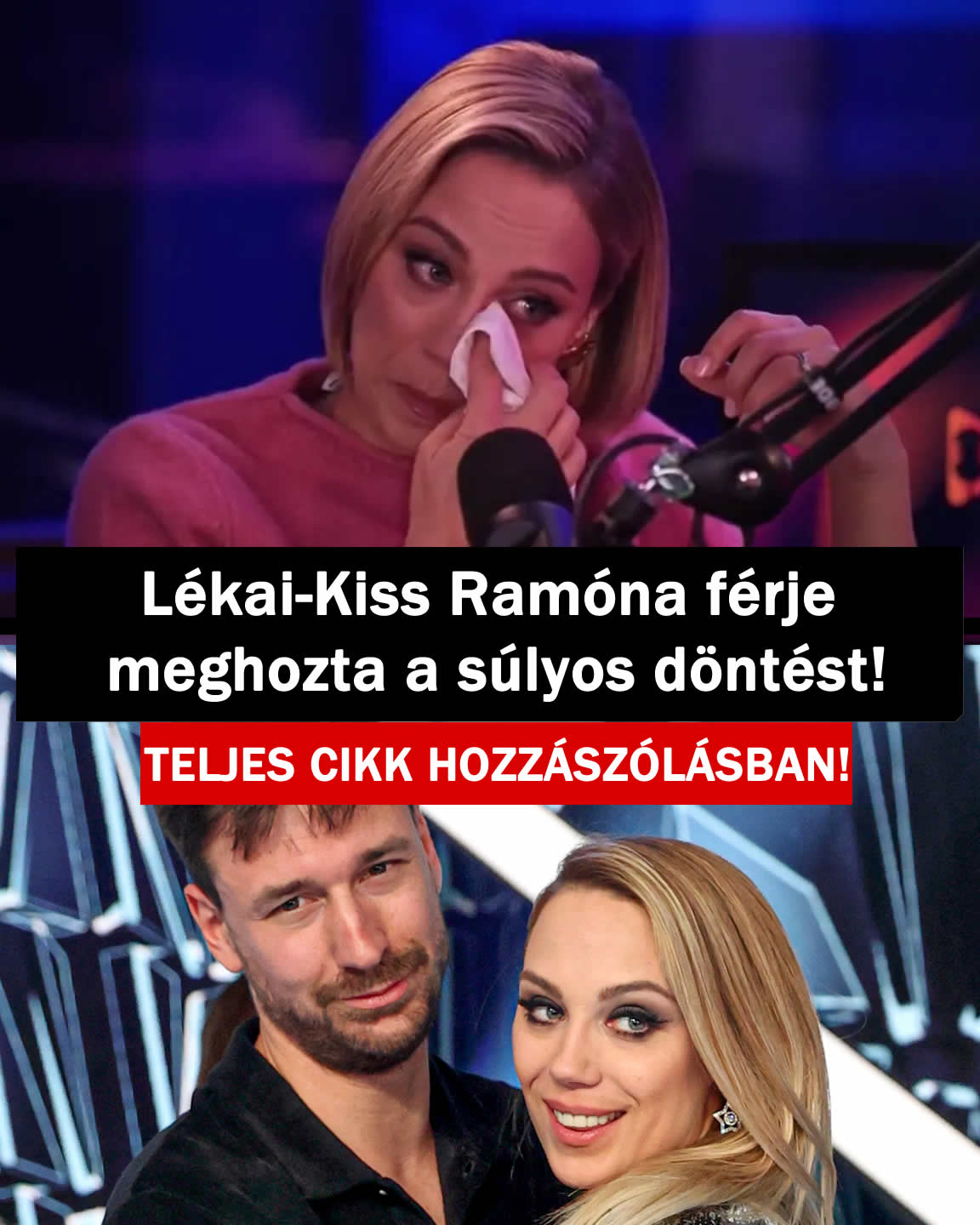 Lékai-Kiss Ramóna férje meghozta a súlyos döntést!