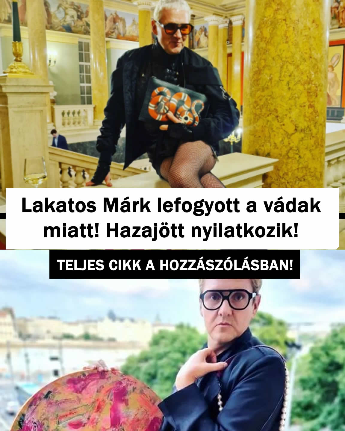 Lakatos Márk lefogyott a vádak miatt! Hazajött nyilatkozik!