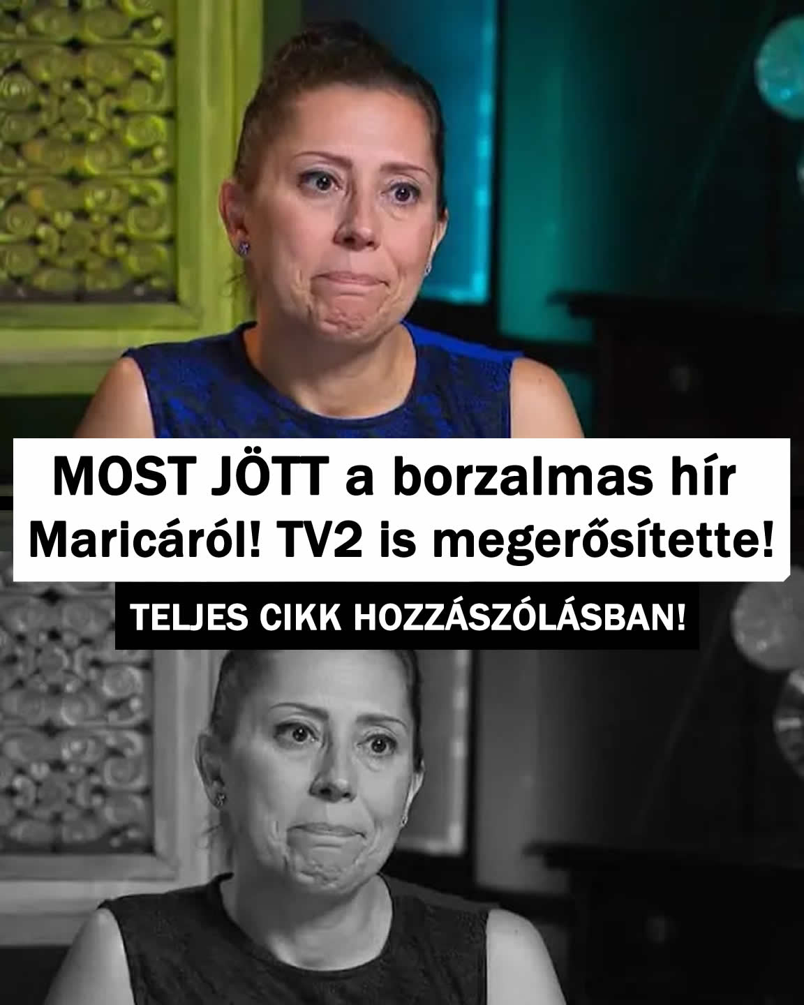 MOST JÖTT a borzalmas hír Maricáról! TV2 is megerősítette!