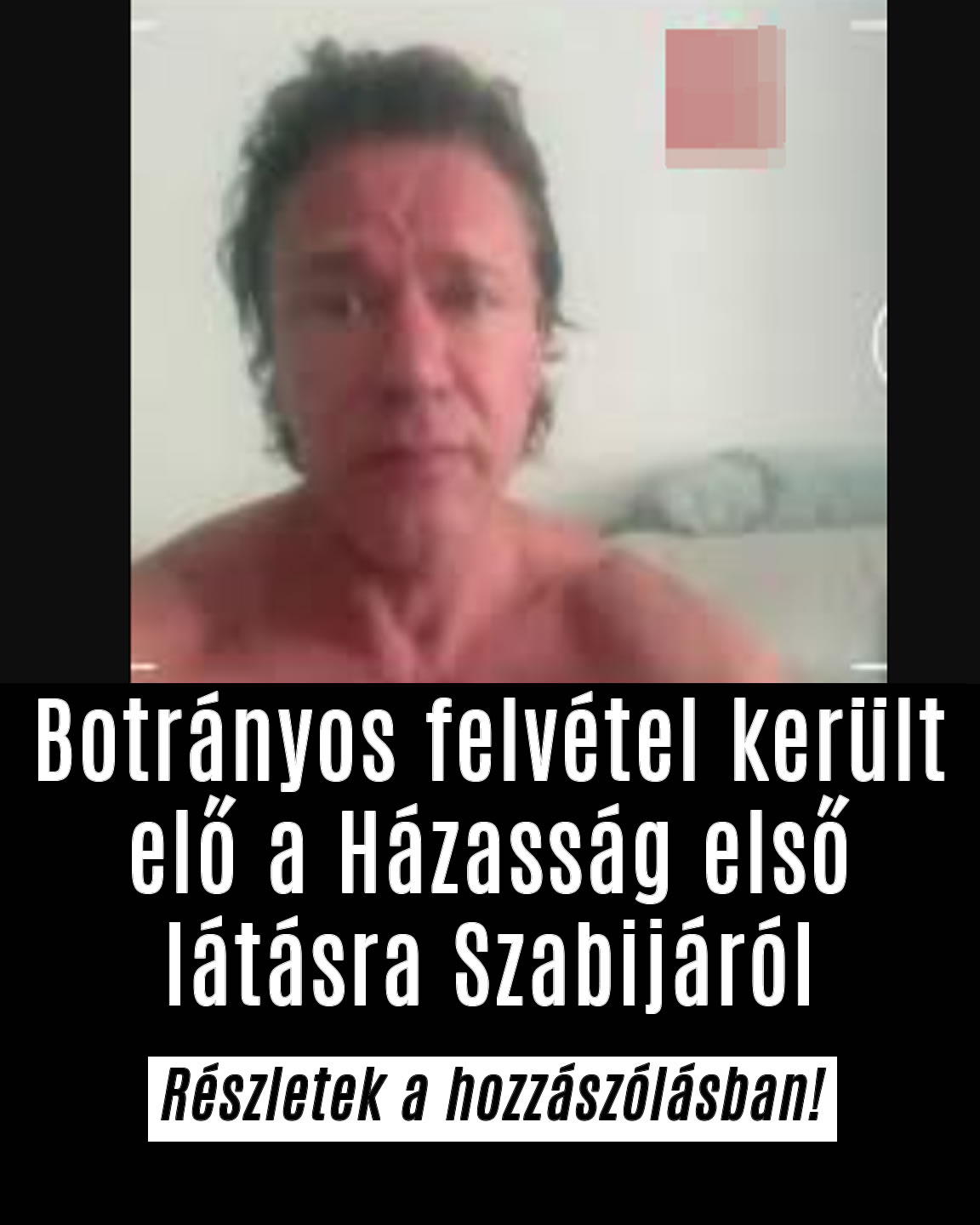 Botrányos felvétel került elő a Házasság első látásra Szabijáról