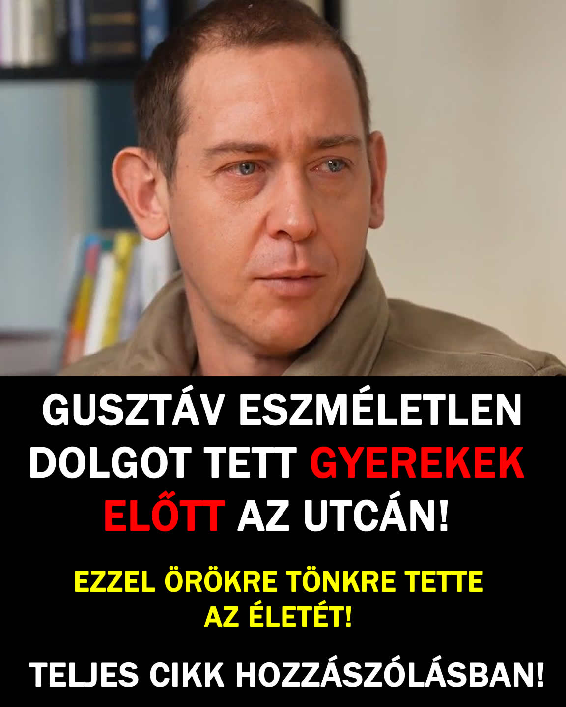 Eszméletlen amit Molnár Gusztáv tett!