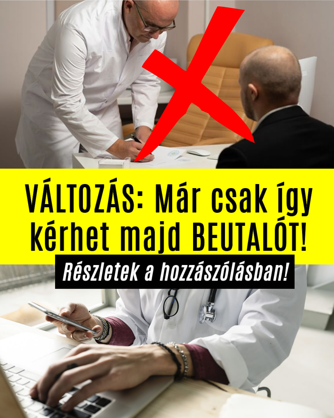 VÁLTOZÁS: Már csak így kérhet majd BEUTALÓT!