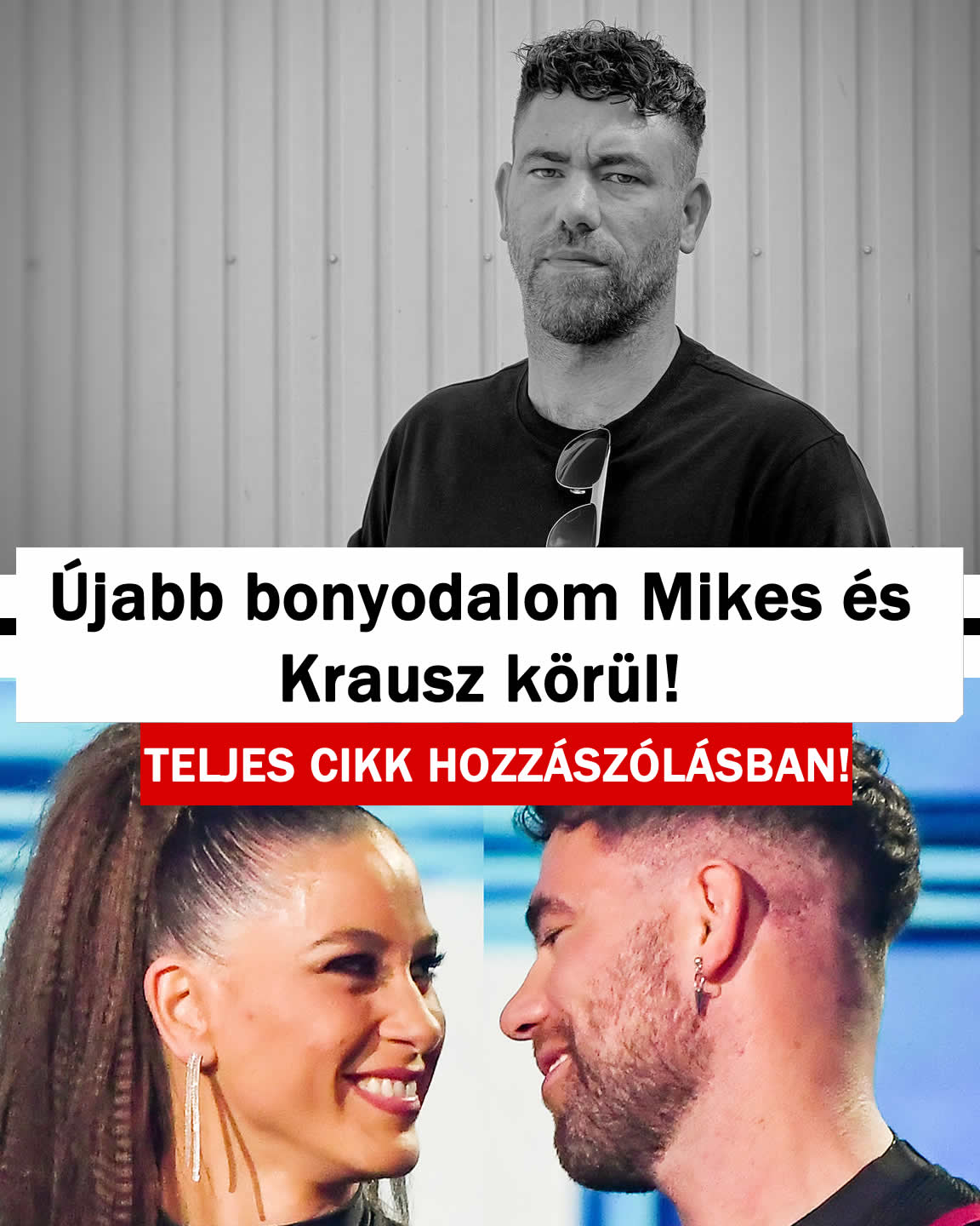 Újabb bonyodalom Mikes és Krausz körül!