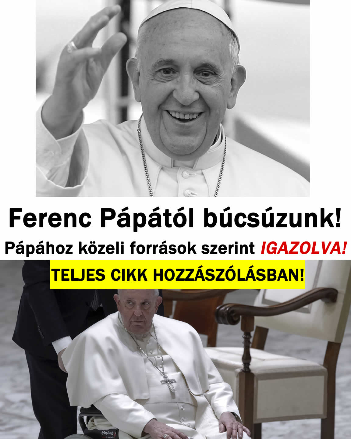 Ferenc Pápától búcsúzunk!