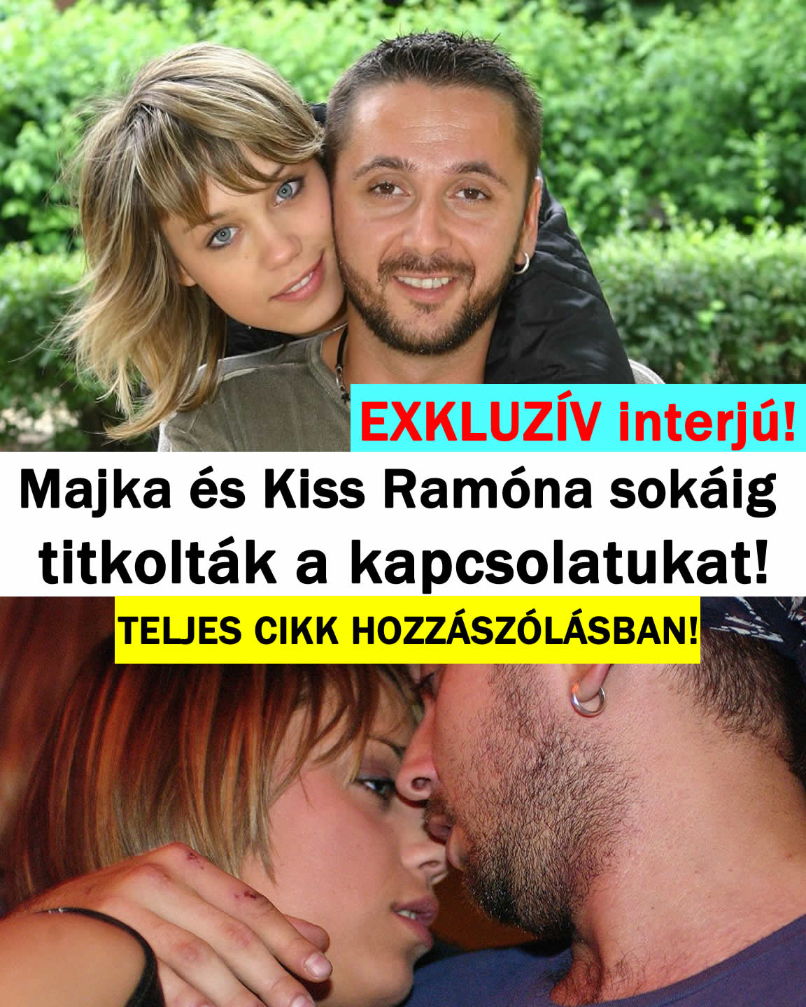 Majka és Kiss Ramóna sokáig titkolták a kapcsolatukat!