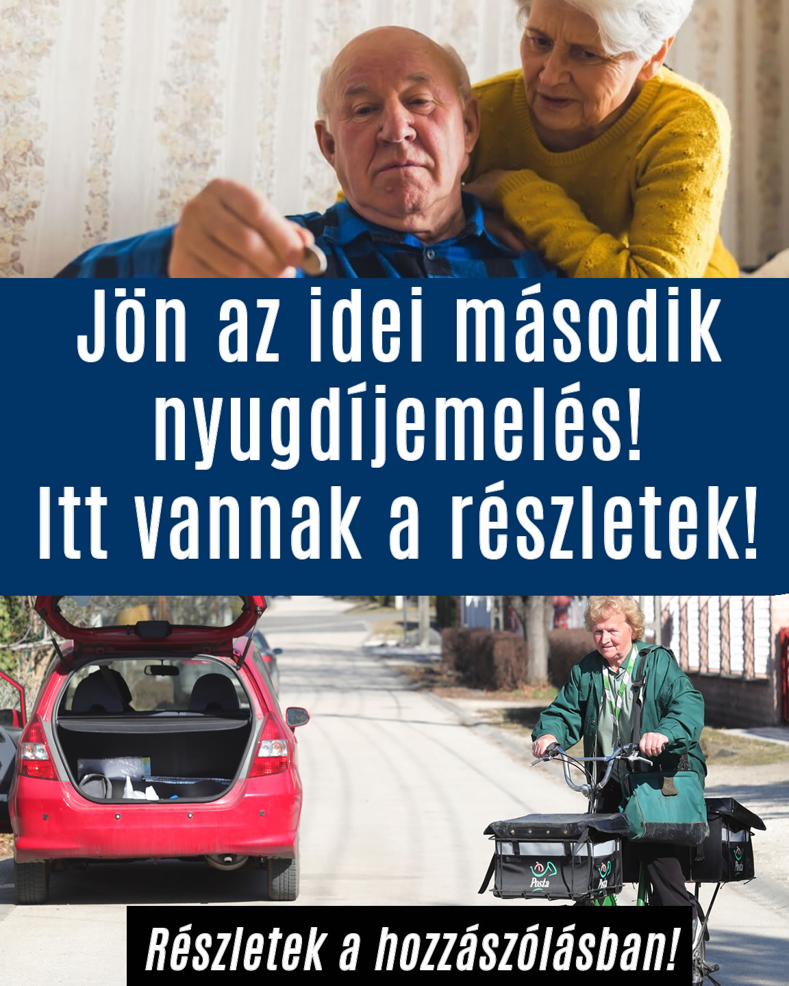 Jön az idei második nyugdíjemelés!