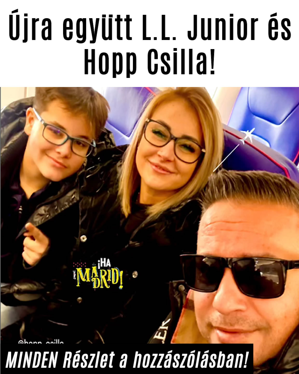 Újra együtt L.L. Junior és Hopp Csilla!