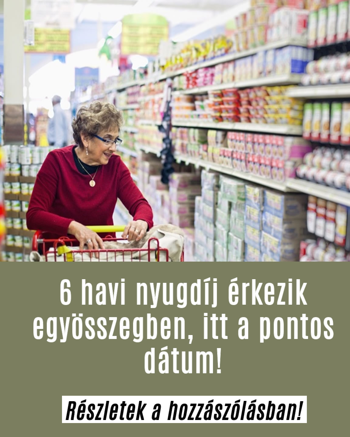 6 havi nyugdíj érkezik egyösszegben, itt a pontos dátum!