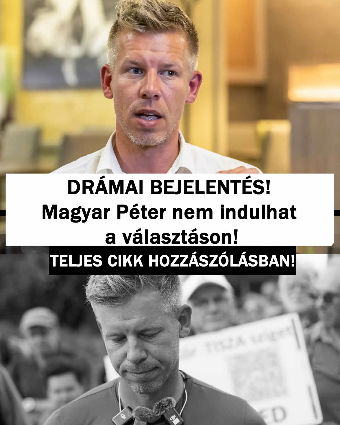 Most jött a drámai bejelentés! Magyar nem indulhat