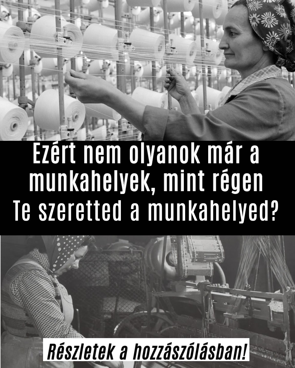 Ezért nem olyanok már a munkahelyek, mint régen