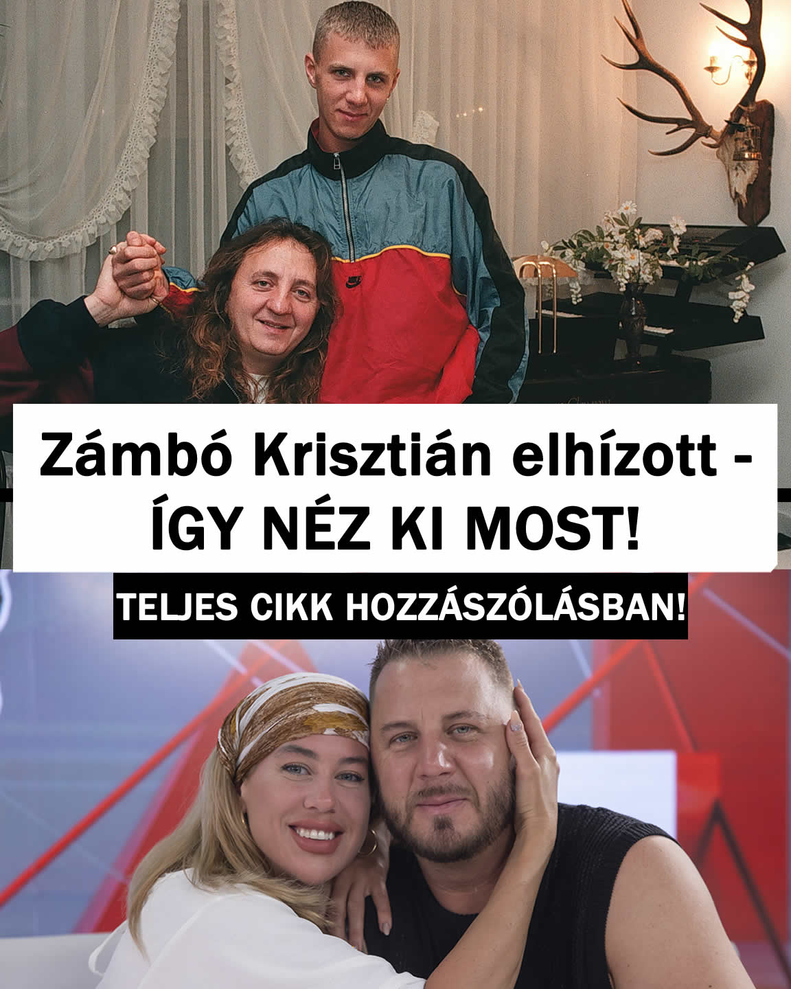Zámbó Krisztián elhízott – ÍGY NÉZ KI MOST!