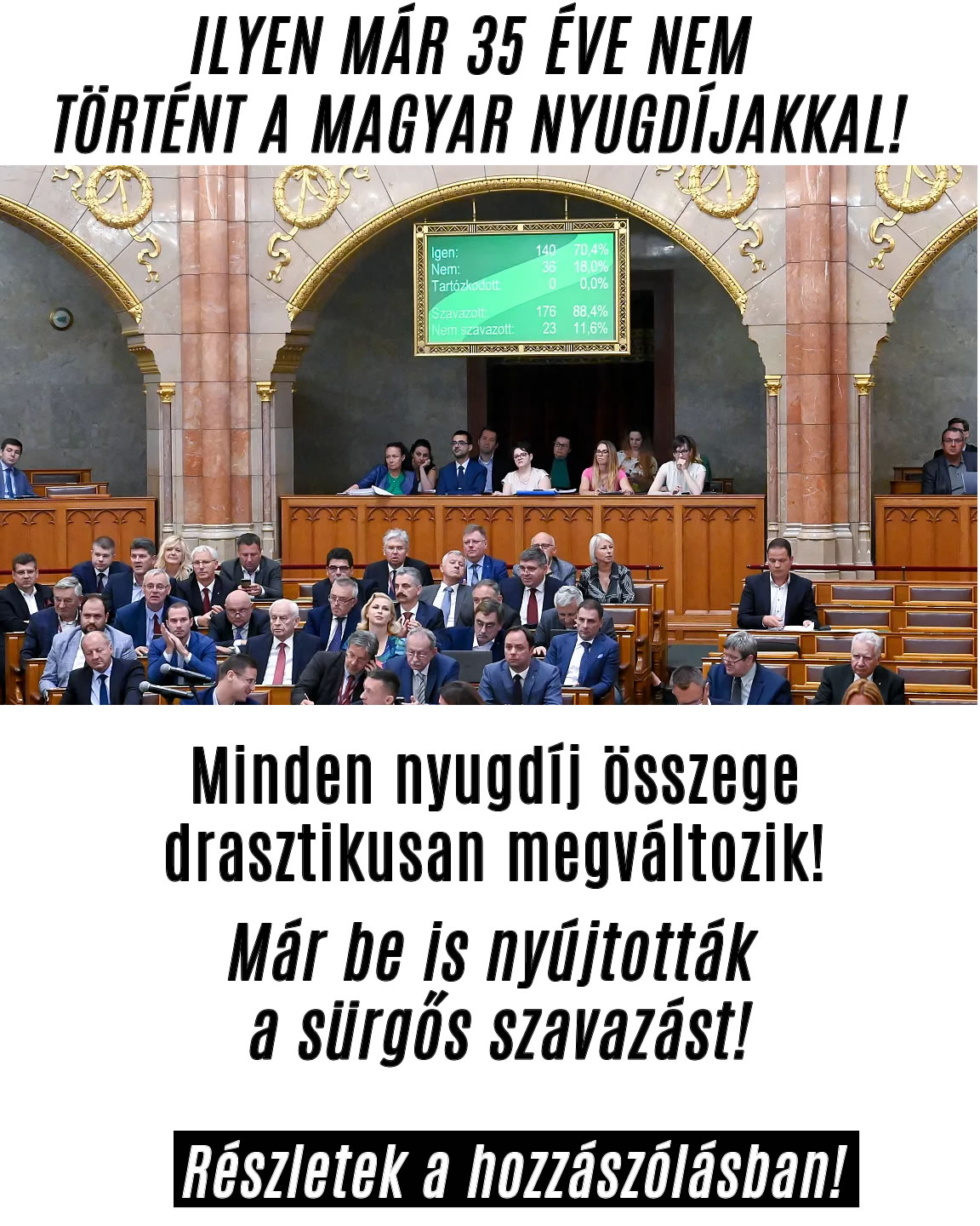 Minden nyugdíj összege drasztikusan megváltozik!