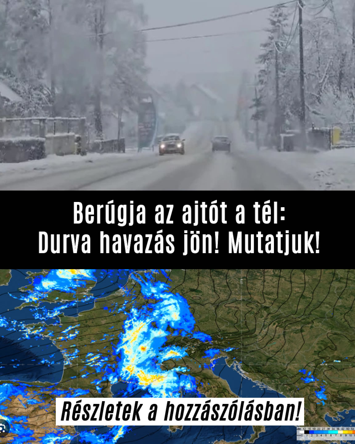 Sokk: Durva havazás jön! Mutatjuk!