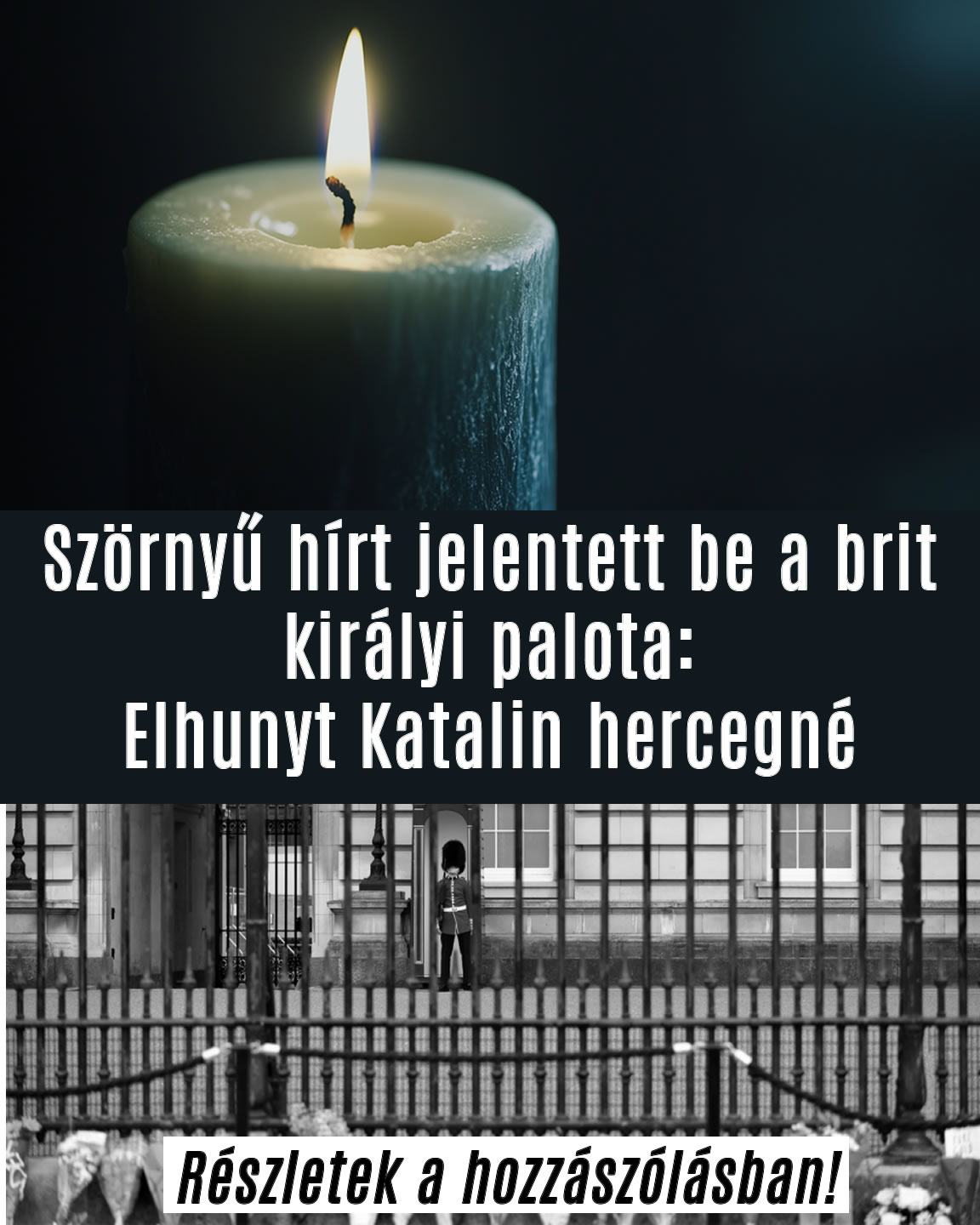 Elhunyt Katalin hercegné