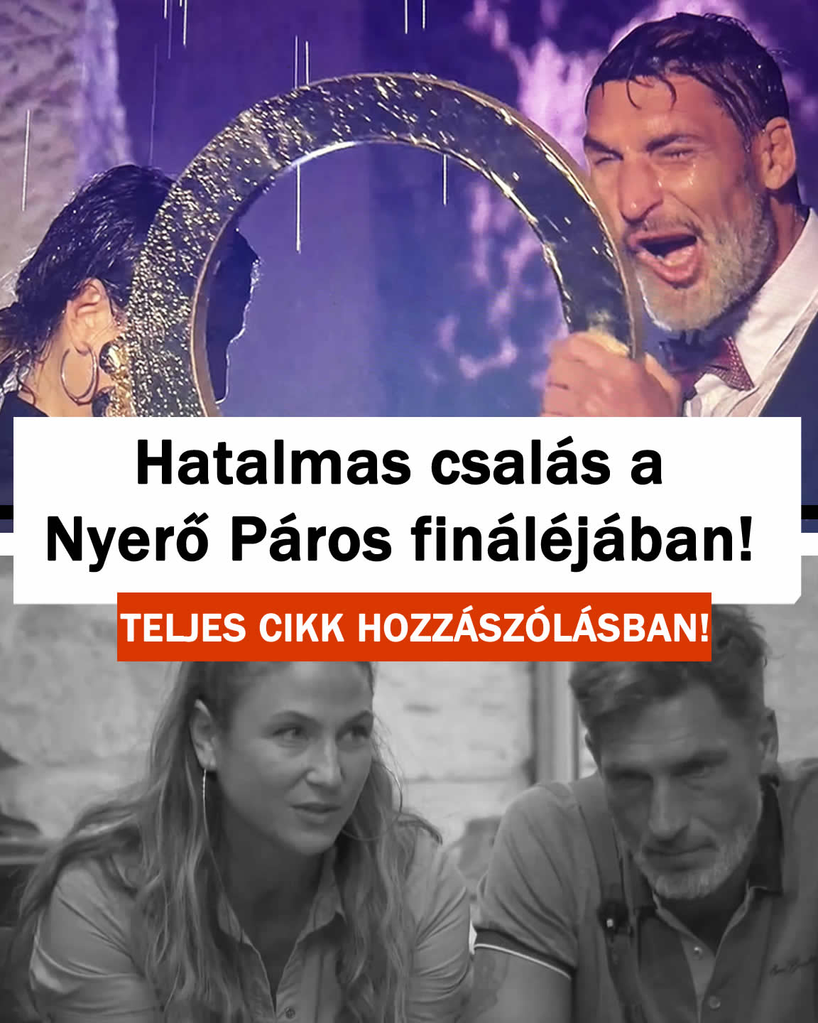 Hatalmas csalás a Nyerő Páros fináléjában!