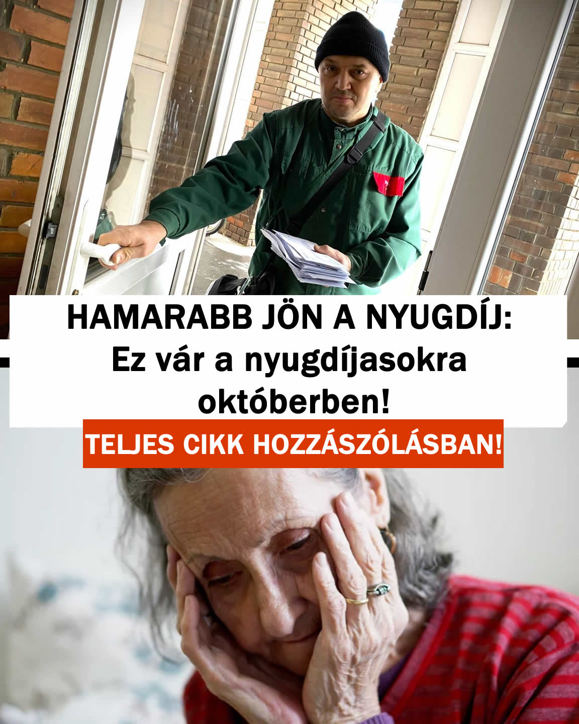 HAMARABB JÖN A NYUGDÍJ: Ez vár a nyugdíjasokra októberben!