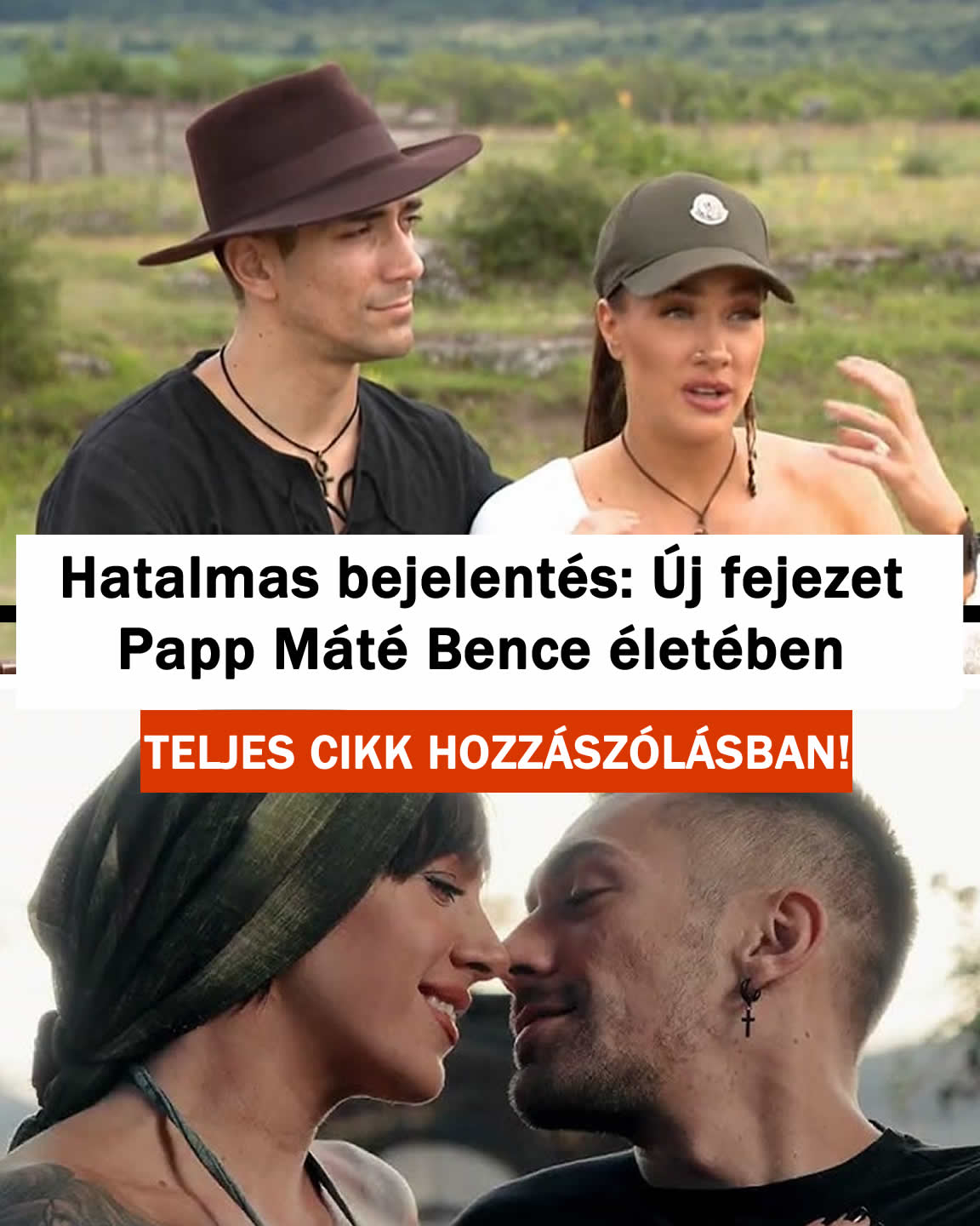 Hatalmas bejelentés: Új fejezet Papp Máté Bence életében