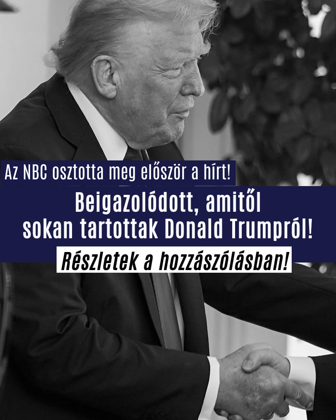 Beigazolódott, amitől sokan tartottak Donald Trumpról!