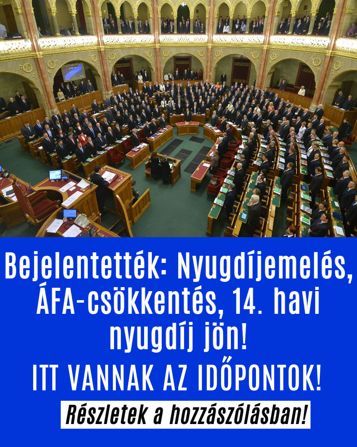 Bejelentették: Nyugdíjemelés, 14. havi nyugdíj jön!