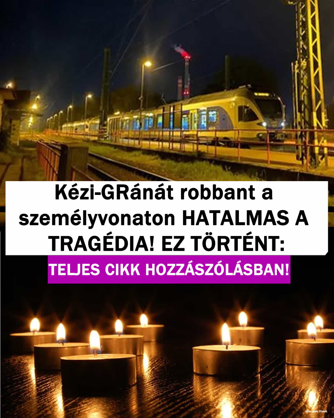 Kézi-grá/\/át robba/\/t a személyvonaton! Ez történt: