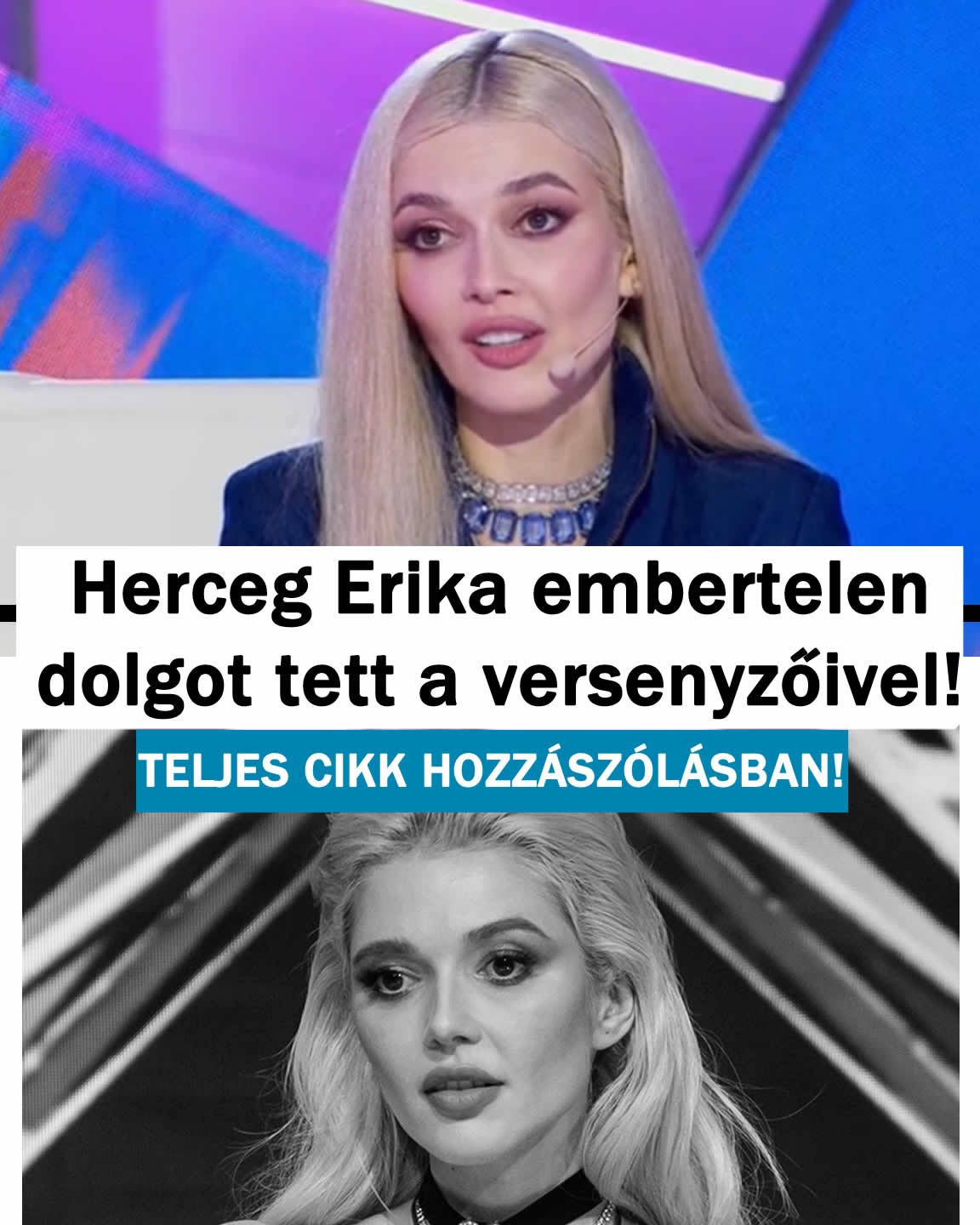 Herceg Erika embertelen dolgot tett a versenyzőivel!