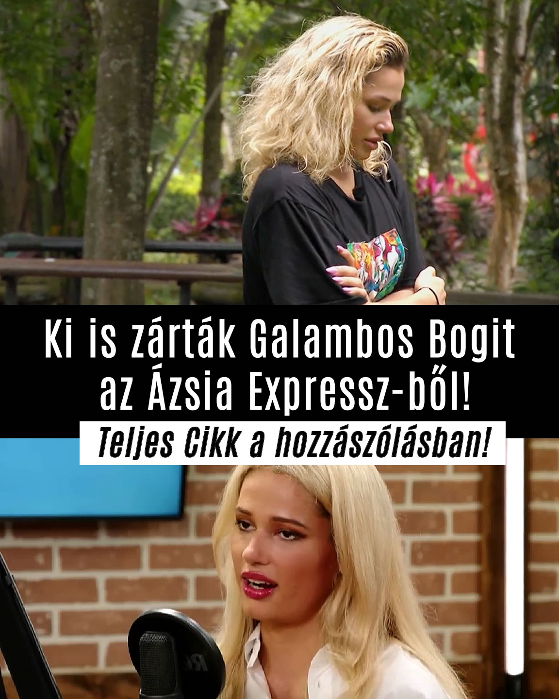 Ki is zárták Galambos Bogit az Ázsia Expressz-ből!