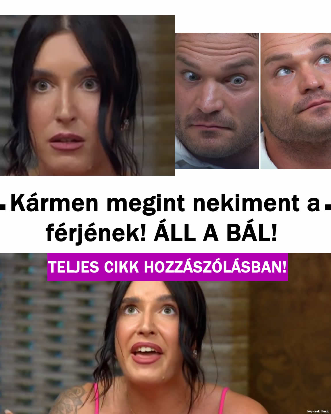 Kármen megint nekiment a Daninak! ÁLL A BÁL!