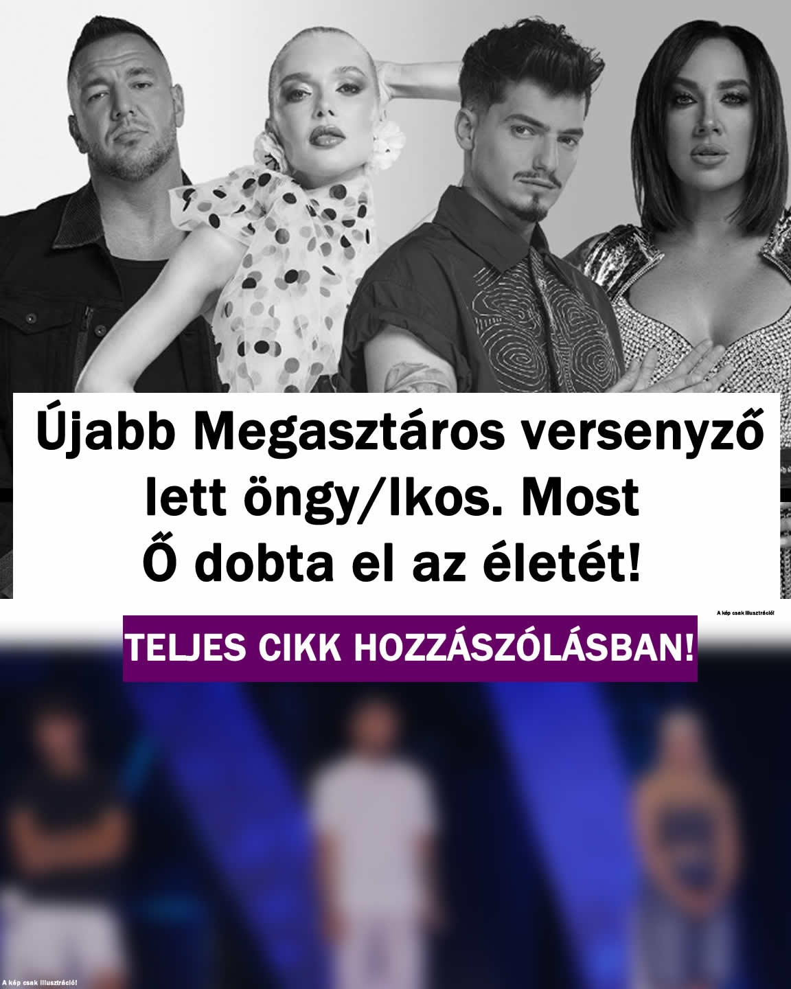 Újabb Megasztáros versenyző lett öngy/lkos. Ő dobta el az életét!