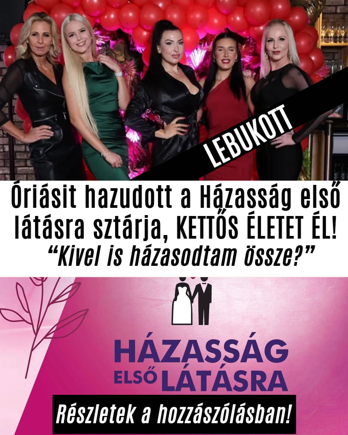 Óriásit hazudott a Házasság első látásra sztárja!
