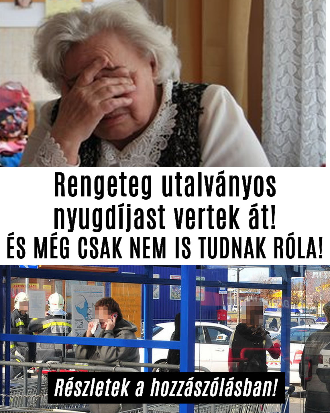 Rengeteg Utalványos nyugdíjast vertek át!