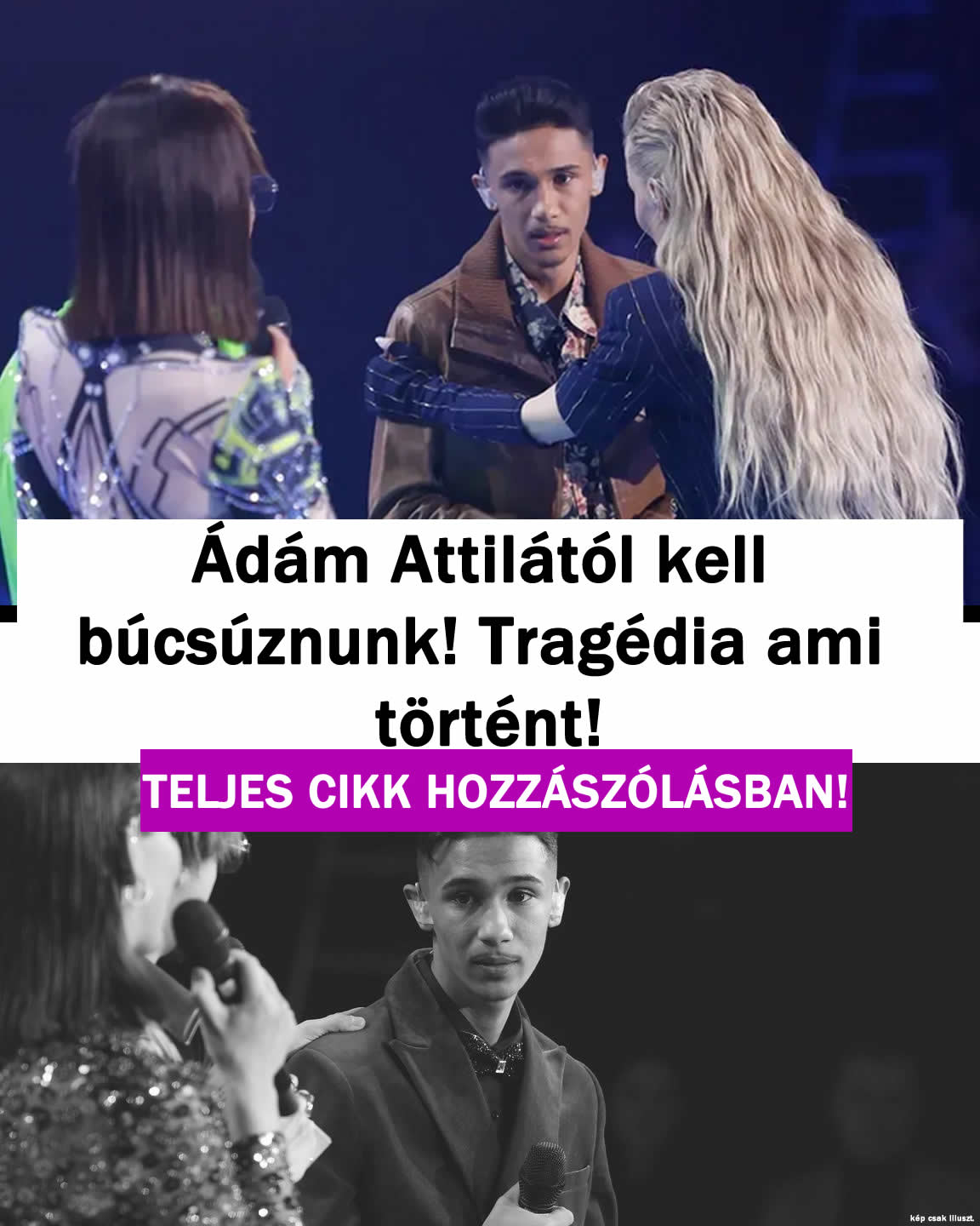 Ádám Attilától kell búcsúznunk! Tragédia: