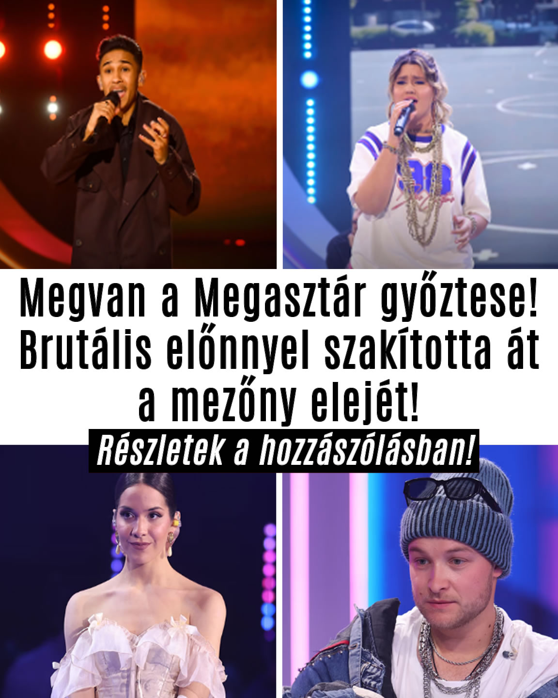 Megvan a Megasztár győztese!