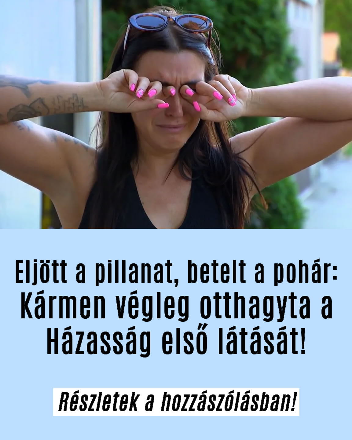 Kármen végleg otthagyta a Házasság első látását!