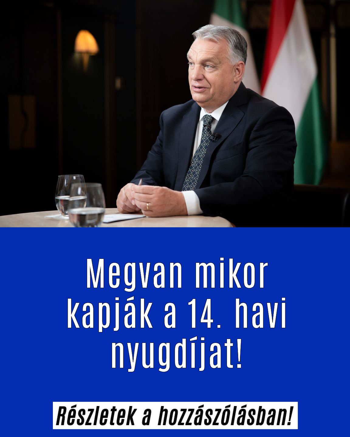 Megvan mikor kapják a 14. havi nyugdíjat!