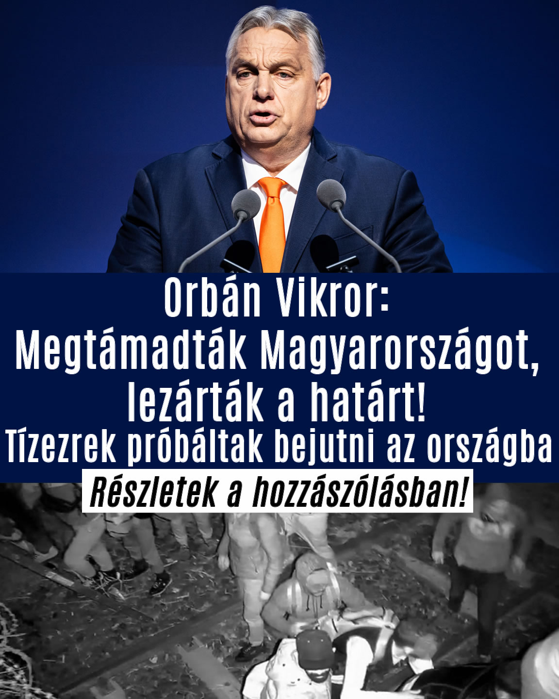 Lezárták a Magyar déli határt!