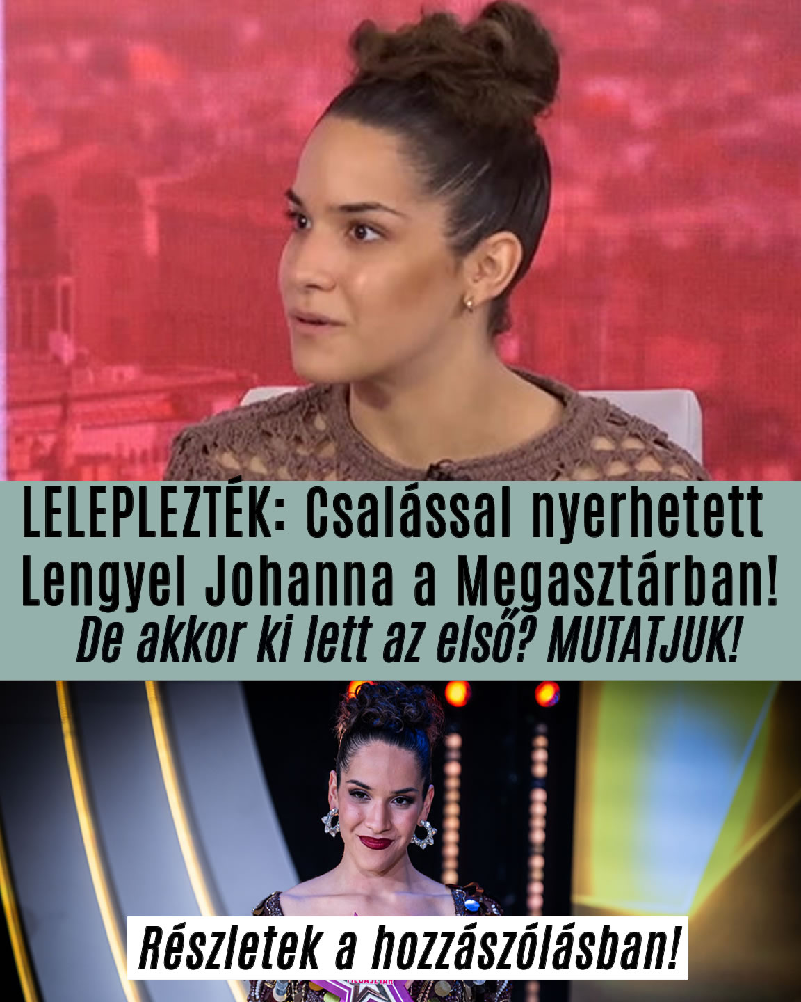 Csalással nyerhetett Lengyel Johanna