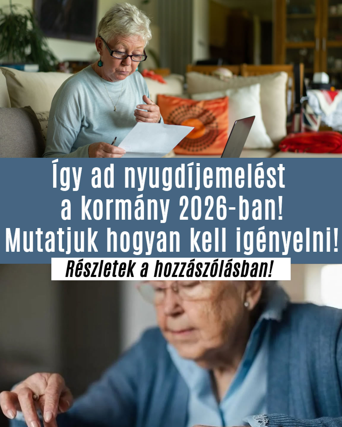 Így ad nyugdíjemelést a kormány!