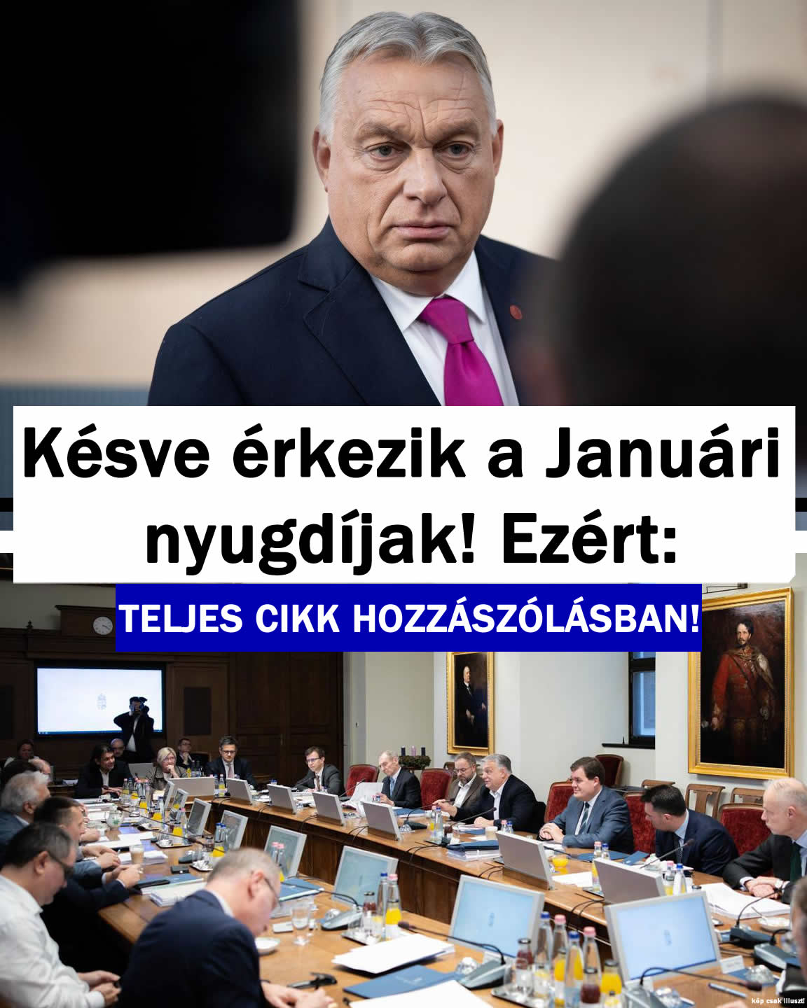 Késve érkezik a Januári nyugdíjak! Ezért: