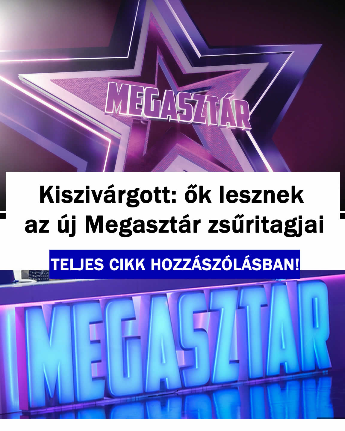 Kiszivárgott: Ők lesznek az új Megasztár zsűritagjai