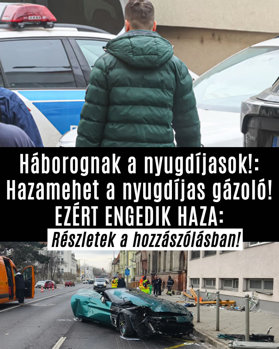 Hazamehet a nyugdíjas gázoló!