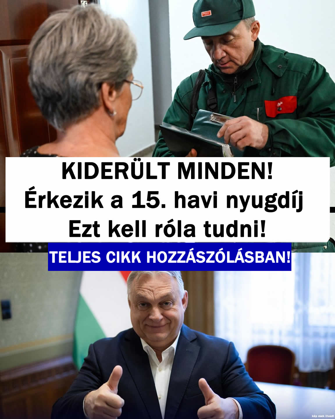 Érkezik a 15. havi nyugdíj. Ezt kell róla tudni!